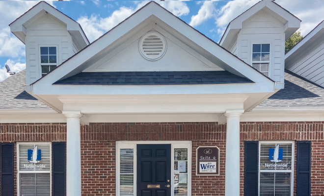 Front of Ware Insurance building